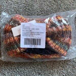 Anthropology fleece winter headband